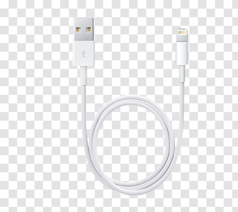 IPhone X Apple 7 Plus Lightning 6 - Usb Cable Transparent PNG