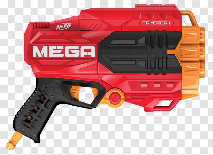 Nerf N-Strike Elite NERF MEGA Mastodon Blaster Toy - Ammunition Transparent PNG