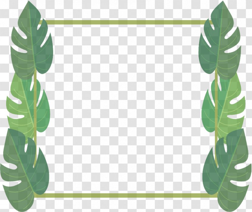 Green Leaf Clip Art Plant Transparent PNG