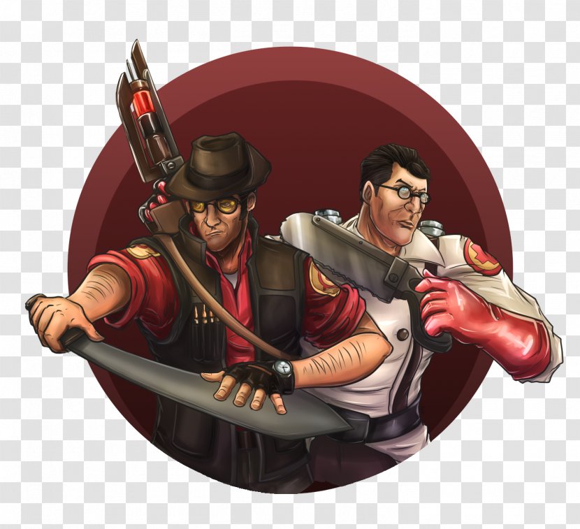 Team Fortress 2 Drawing Clip Art Illustration Vector Graphics - Google Trends Transparent PNG