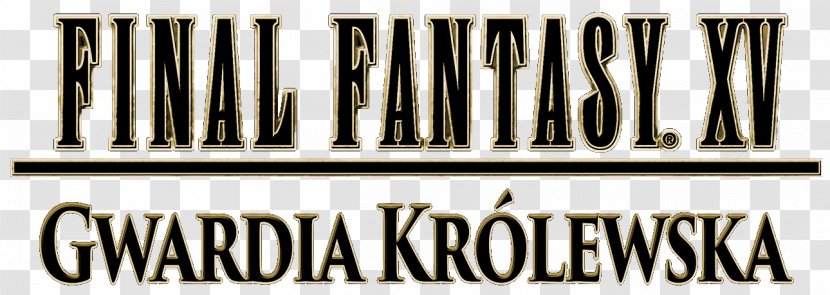 Final Fantasy XV XIII Font Logo Brand - Fantsy Transparent PNG