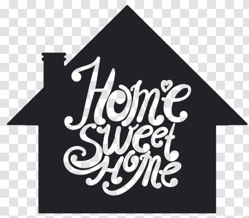 Lettering House Home Font - Neighborhood Transparent PNG
