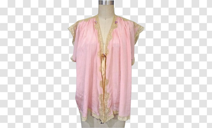 Clothing Sleeve Blouse Outerwear Dress - Pink M - Noble Lace Transparent PNG