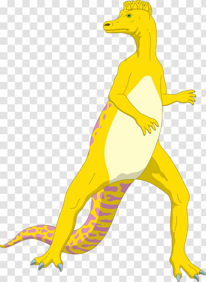 Yellow Dinosaur Reptile Triceratops Clip Art - Beak Transparent PNG