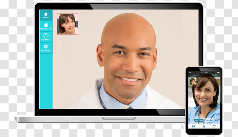 Physician Mobile Phones Doctor's Visit Health Care Video On Demand - Television - Doctors Transparent PNG