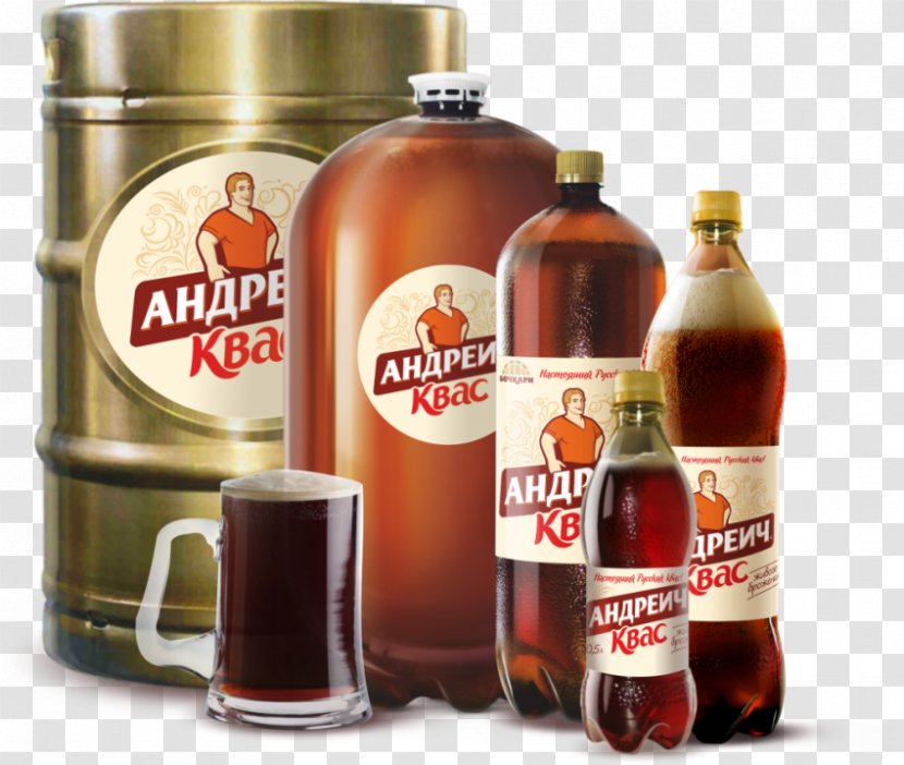Kvass Beer Okroshka Fizzy Drinks Liqueur - Distilled Beverage Transparent PNG