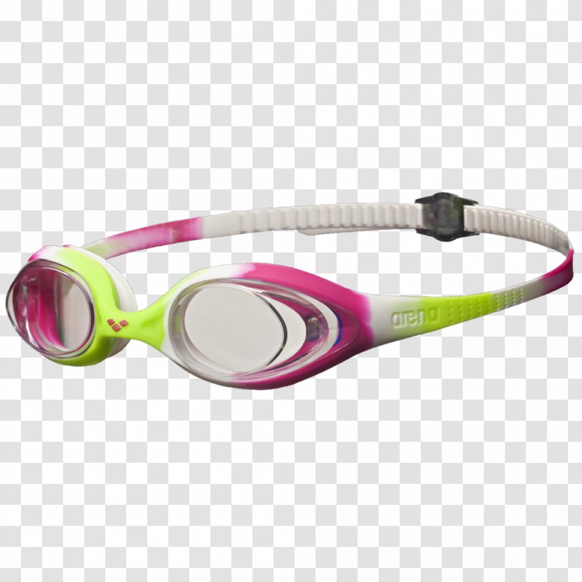 Arena Spider Goggles Okulary Pływackie Swimming - Blue Transparent PNG