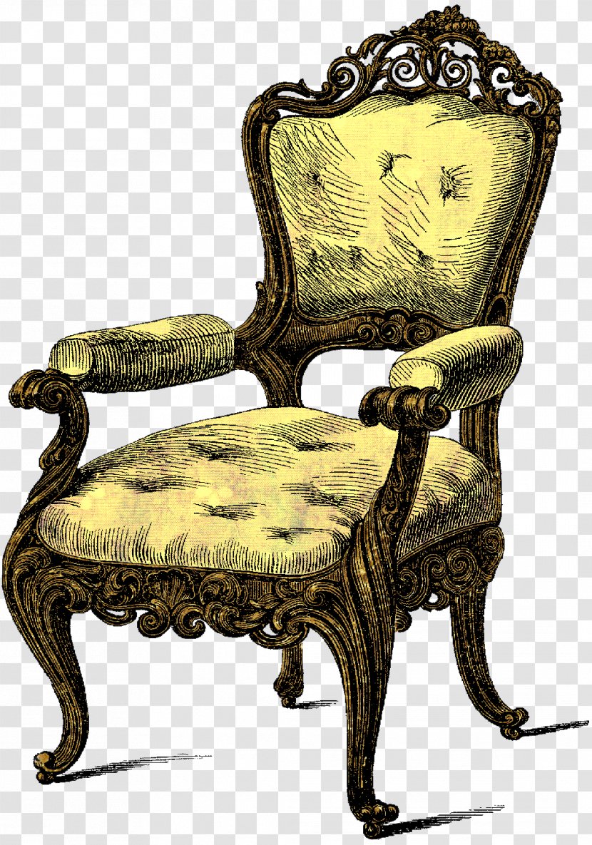 Table Drawing Chair Illustration Furniture Transparent PNG