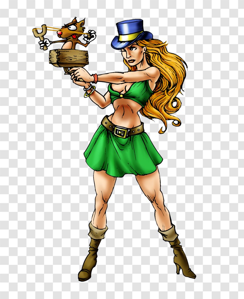 Costume Design Legendary Creature Clip Art - Fictional Character - Woman Gun Transparent PNG