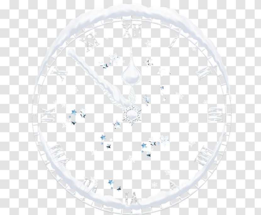 Circle Area Pattern - White - Snow Bell Transparent PNG