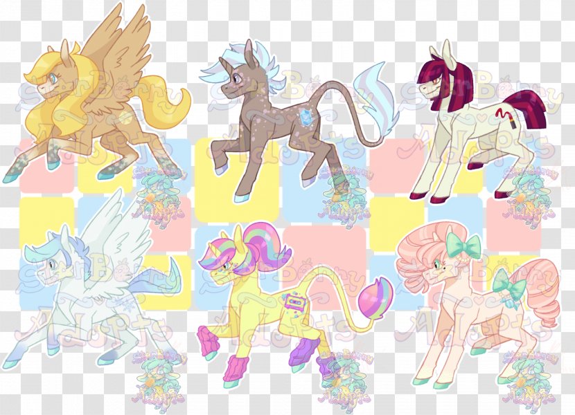 Pony Horse Clip Art - Watercolor Transparent PNG