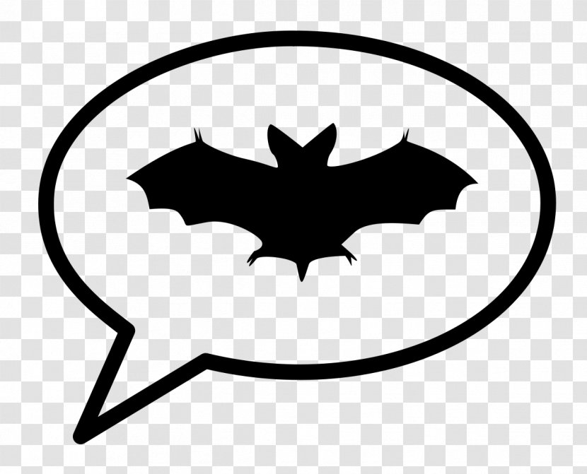 Bat Leaf Black-and-white Emblem Logo - Symbol Tree Transparent PNG