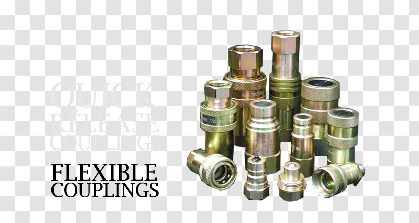 Hose Coupling Hydraulics JIC Fitting Piping And Plumbing - Hydraulic Transparent PNG