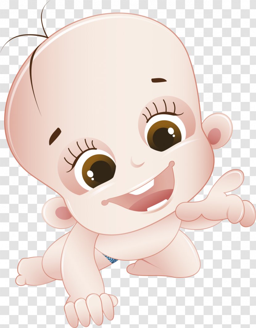 Vector Graphics Diaper Infant Clip Art Child - Baby Crawling Cute Transparent PNG
