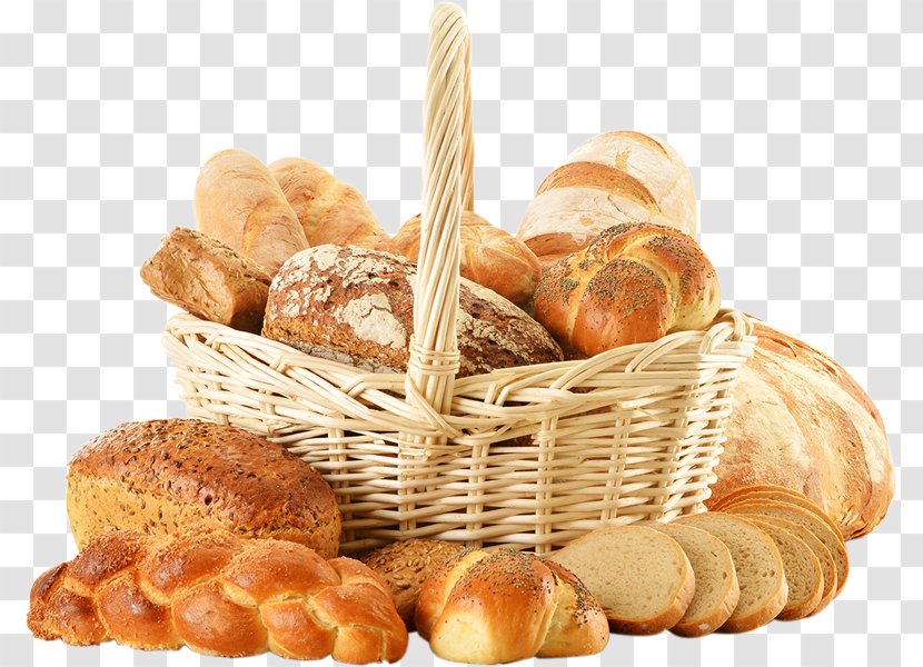 Baguette Bakery Breakfast Croissant Bread - Basket Transparent PNG