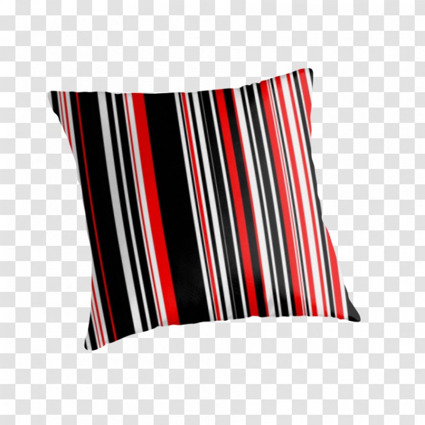 Throw Pillows Cushion Textile Line - Striped Material Transparent PNG