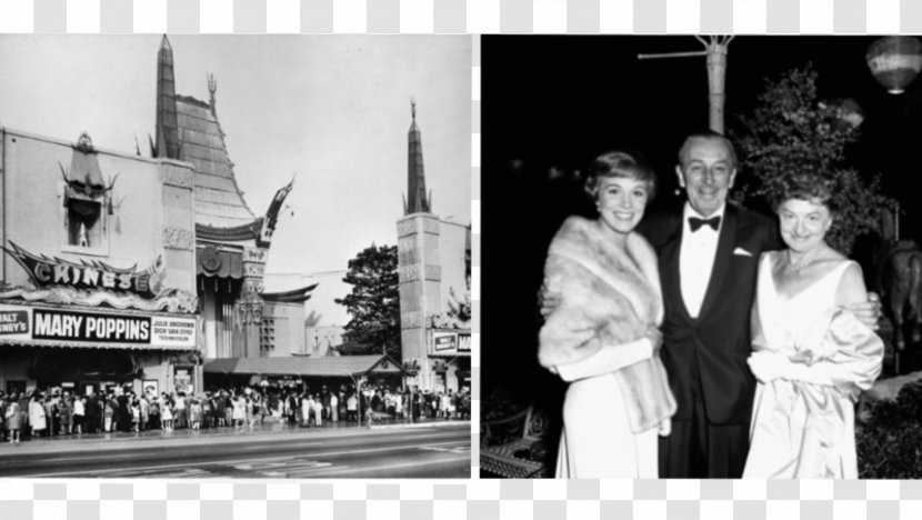 Mary Poppins Grauman's Chinese Theatre Film Book Premiere - Cartoon Transparent PNG