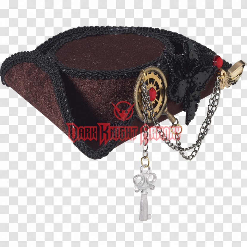 Tricorne Hat Steampunk Piracy Spats - Fashion Accessory - Pirate Transparent PNG