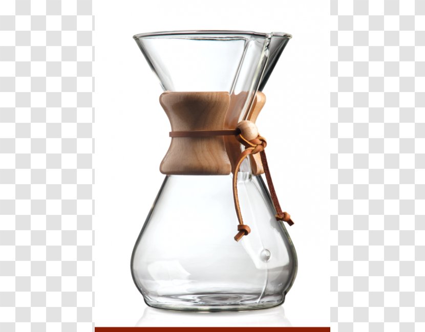 Chemex Coffeemaker Eight Cup Classic Brewed Coffee Transparent PNG