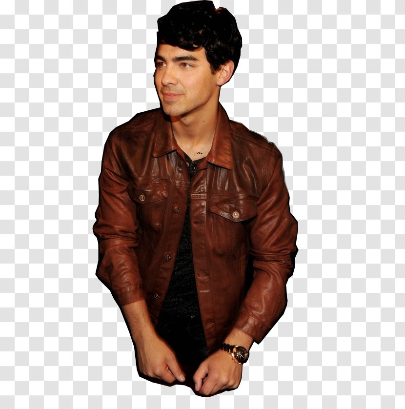 Joe Jonas Shane Gray Brothers Leather Jacket - Jonah Transparent PNG