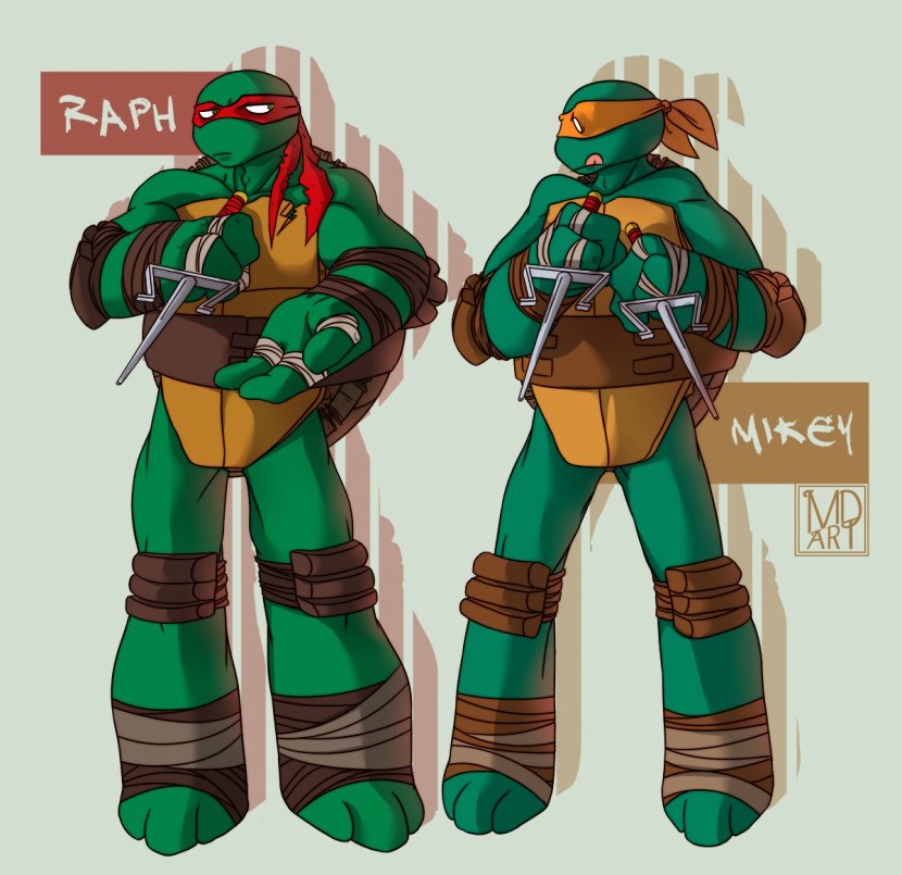 Raphael Splinter Michelangelo Karai Krang - Deviantart - Ninja Turtles Transparent PNG