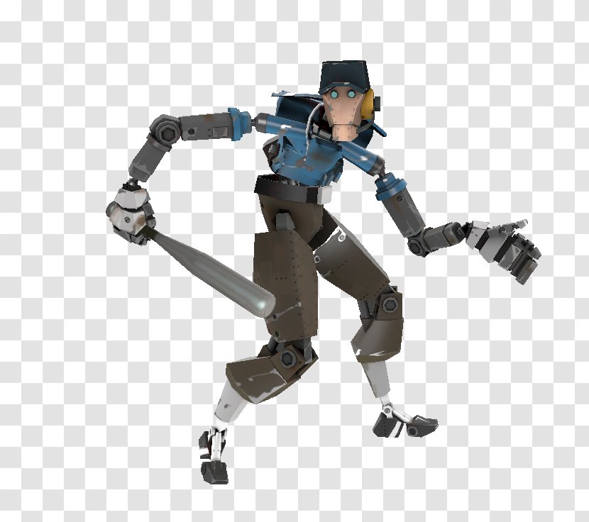 Team Fortress 2 Robot Internet Bot Machine Video Game - Action Figure - Scout Transparent PNG