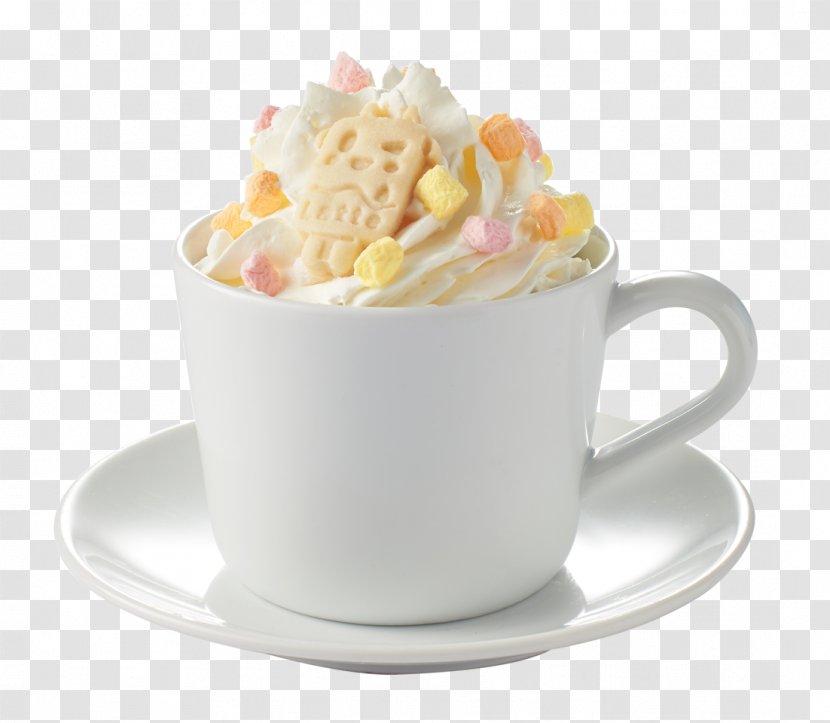 Ice Cream Coffee Cup Saucer Flavor Dish Transparent PNG