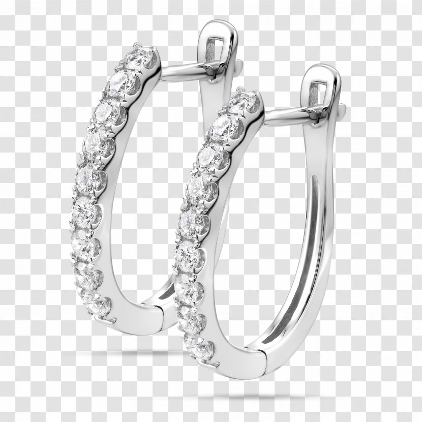 Earring Coster Diamonds Diamond Cut - Princess Transparent PNG