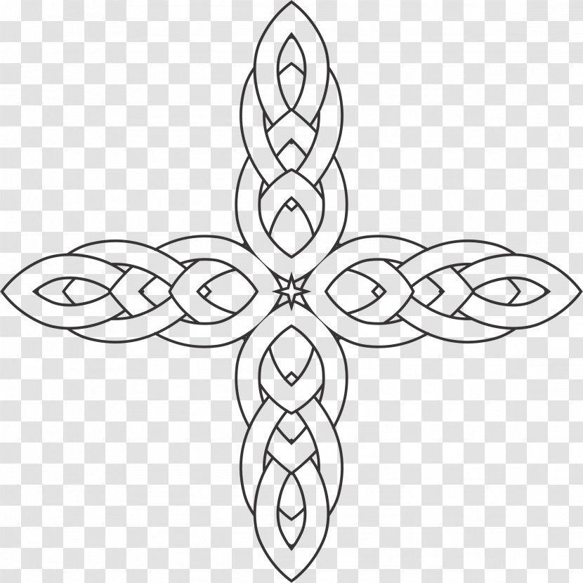 Cross Clip Art - Symbol - Knot Transparent PNG