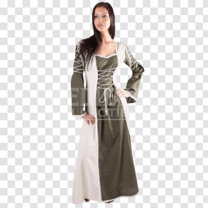 Middle Ages English Medieval Clothing Dress Peasant - Robe - Dresses Transparent PNG