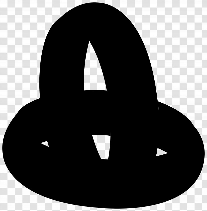 Black Circle - M - Number Logo Transparent PNG