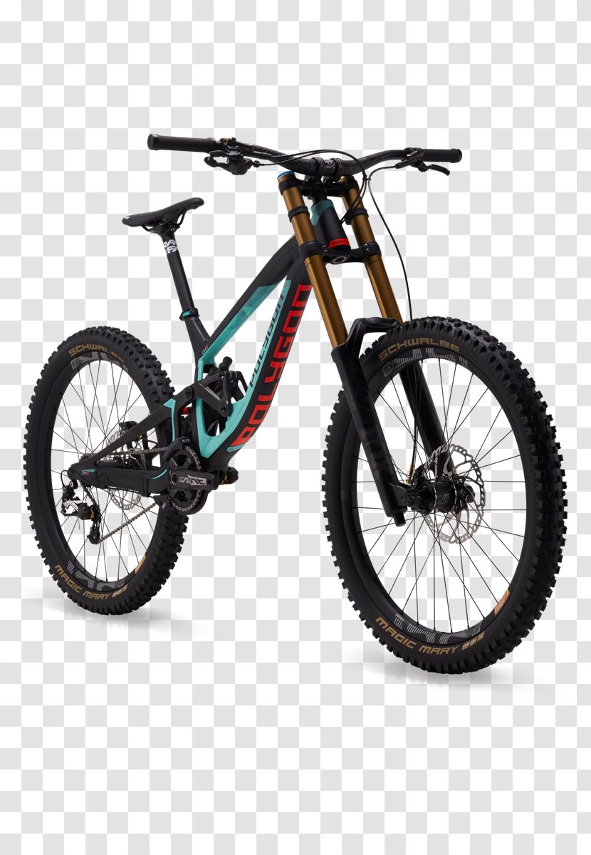 Mountain Bike Bicycle Downhill Biking Cycling - Wheel Transparent PNG