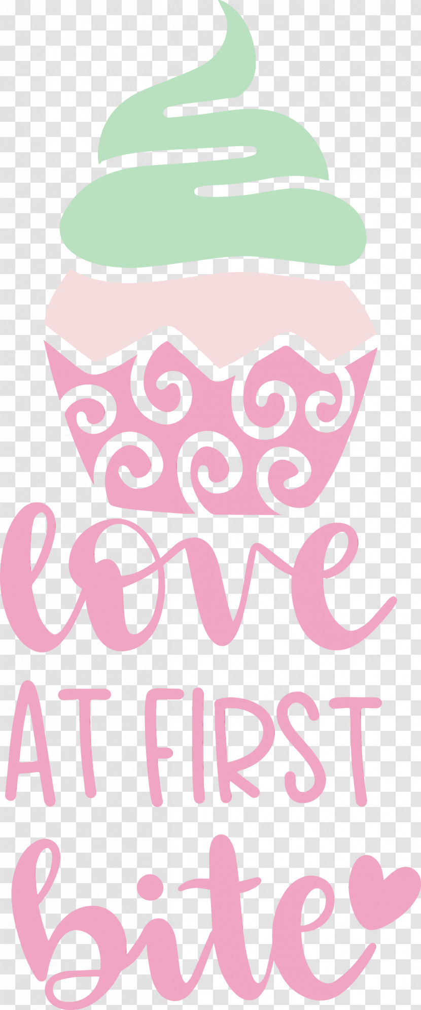 Cupcake Cake Poster Text Transparent PNG