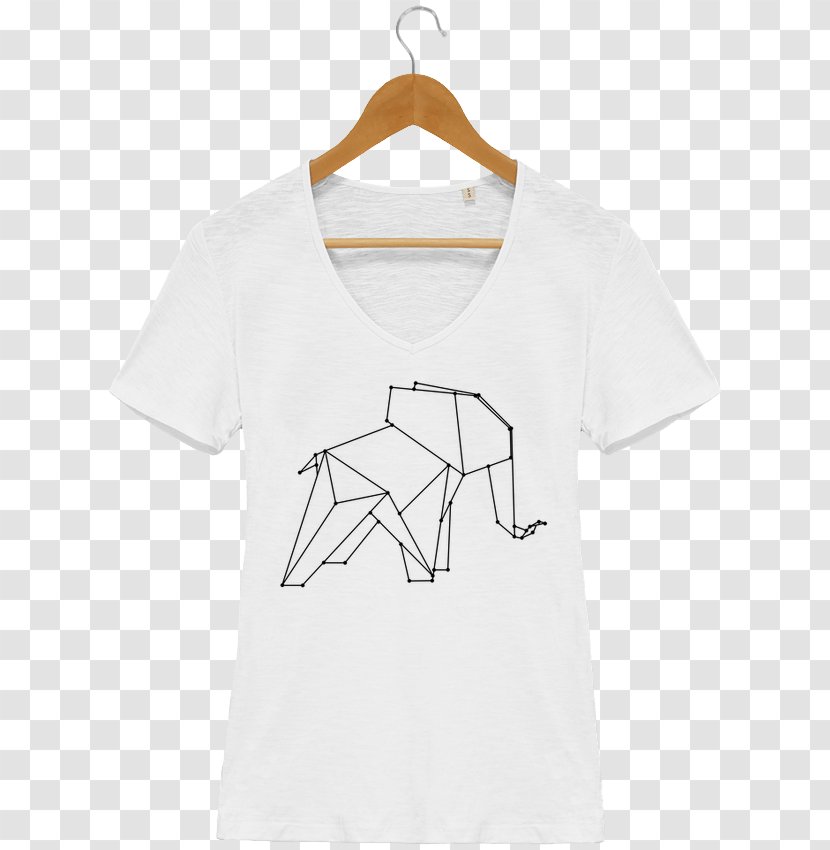 T-shirt Sleeve Collar Neckline Outerwear - Bag Transparent PNG