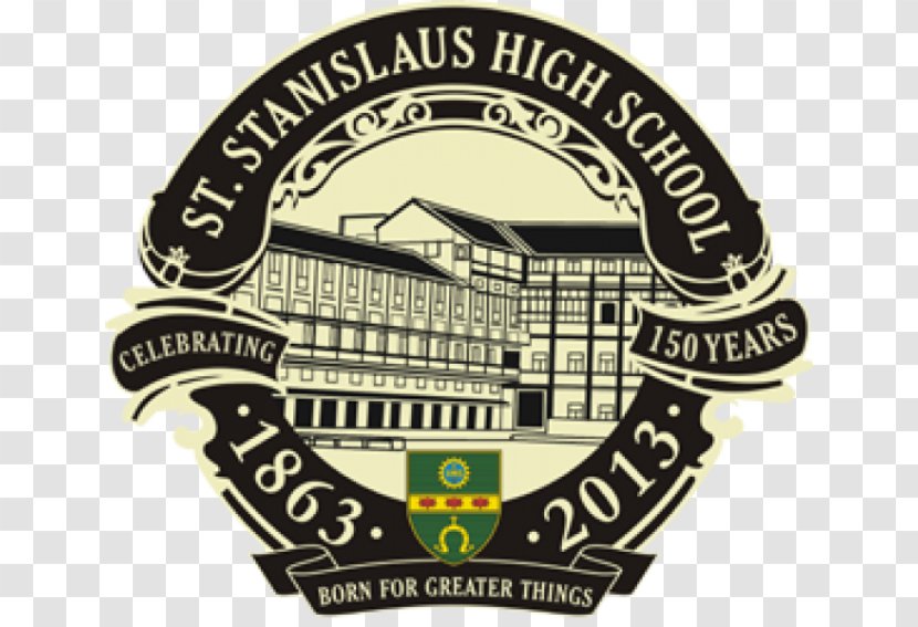 St. Stanislaus High School Logo Scindia National Secondary - Watercolor Transparent PNG