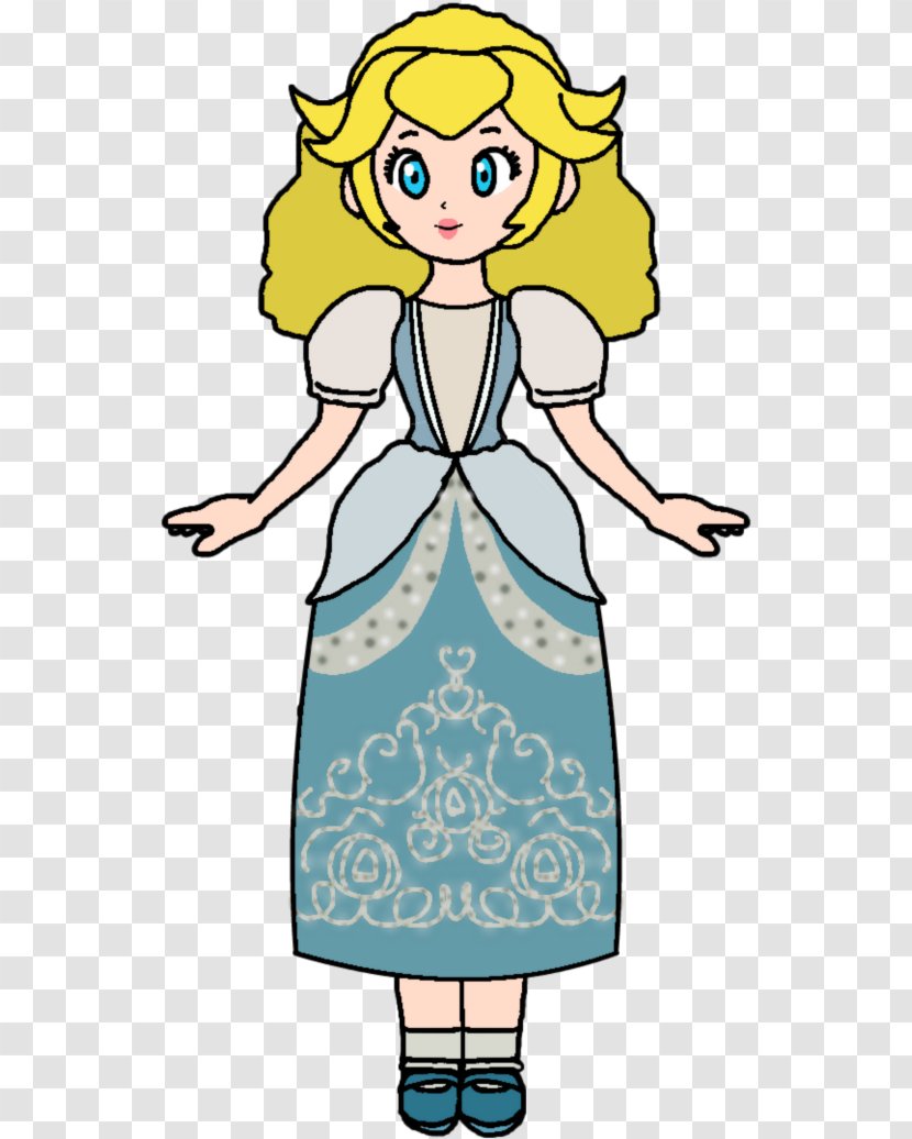 Super Princess Peach Daisy Drawing - Character - Summer Wardrobe Cartoon Paper Doll Transparent PNG