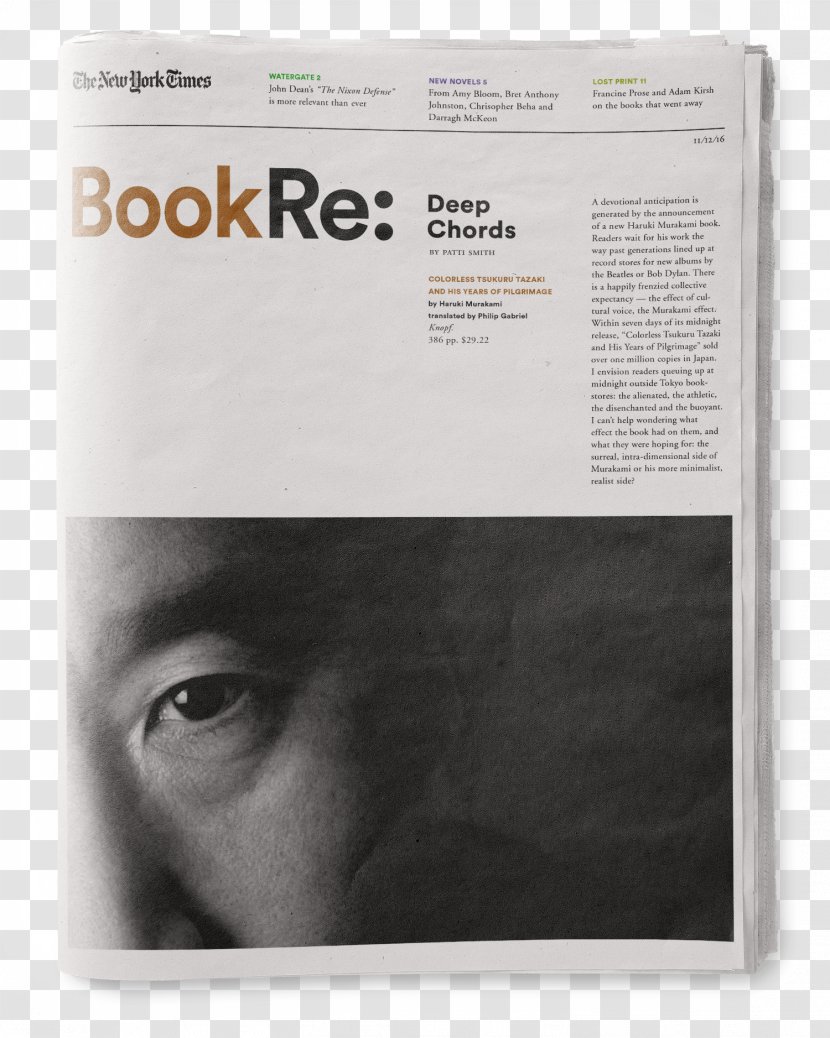 The New York Times Book Review - Critic Transparent PNG