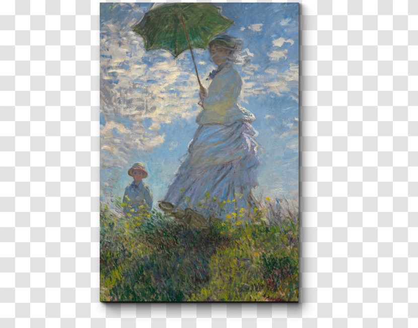 National Gallery Of Art Woman With A Parasol - Artist - Madame Monet And Her Son Painting MuseumPainting Transparent PNG