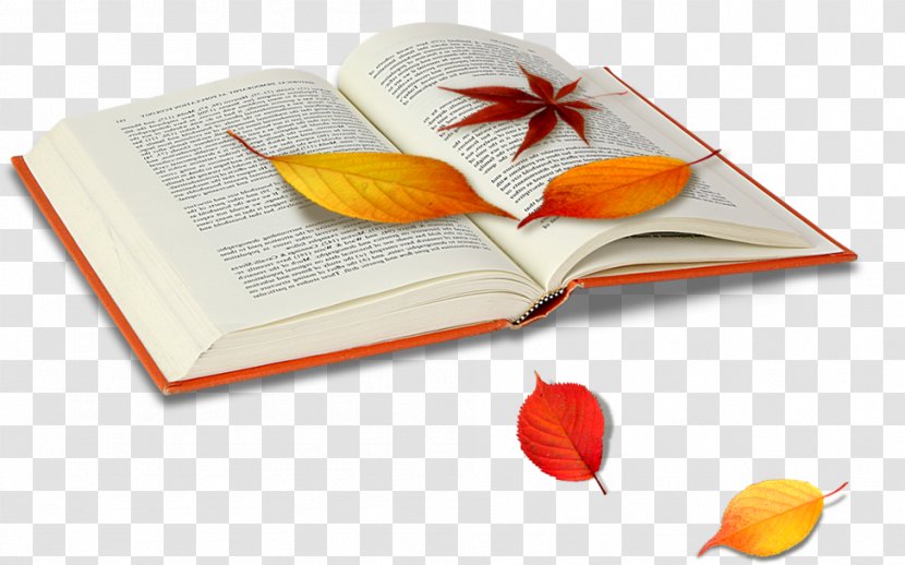 Deciduous Leaf U8fceu65b0u7522u5f8cu8b77u7406u4e4bu5bb6-u6843u5712u9928 Computer File - Orange - Books And Falling Leaves Transparent PNG