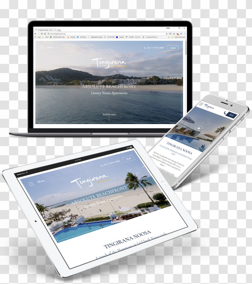 Responsive Web Design Smartphone Digital Agency - Page Transparent PNG
