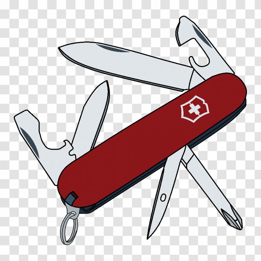Swiss Army Knife Multi-function Tools & Knives Victorinox Pocketknife - Survival Transparent PNG