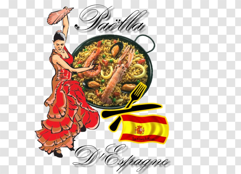 Cuisine Text Flag Of Spain - Torero Transparent PNG