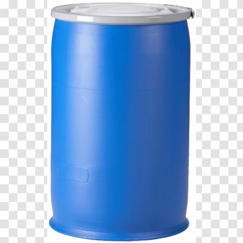 Plastic Drum Barrel Freight Transport - Cylinder Transparent PNG