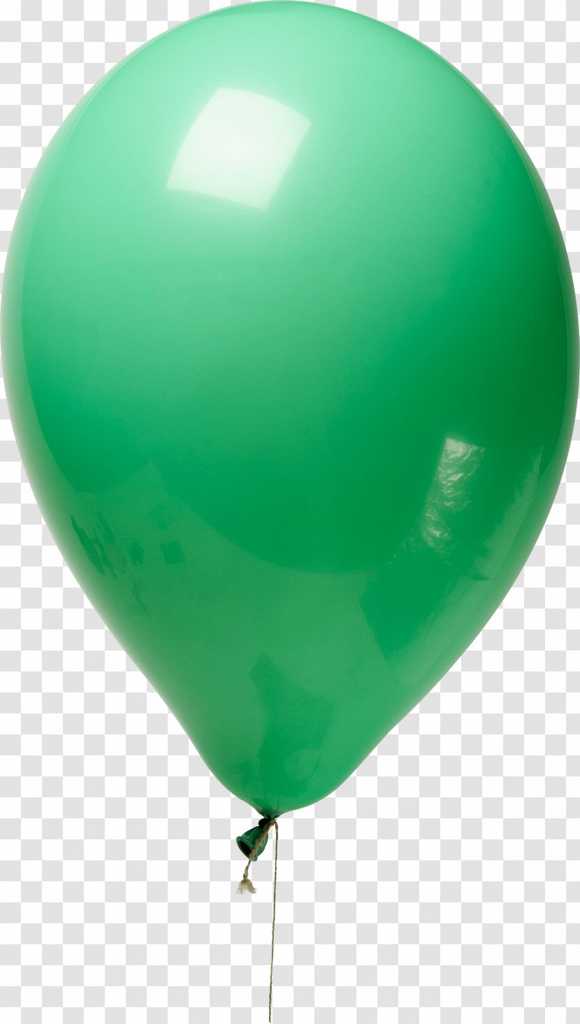 Toy Balloon Raster Graphics Clip Art - Green - Image Transparent PNG