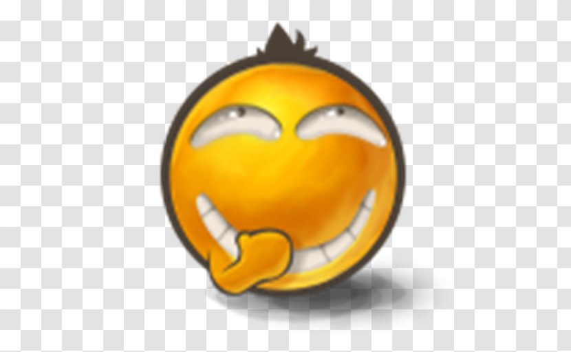 Emoticon Smiley Laughter - Yellow Transparent PNG