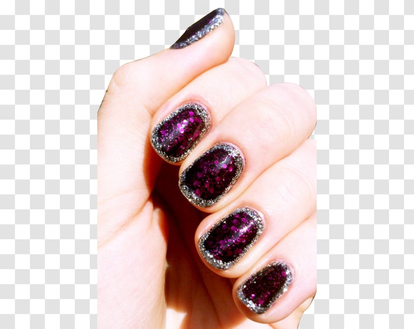 Nail Art Manicure Cosmetics Polish - Glitter - Star Element Transparent PNG