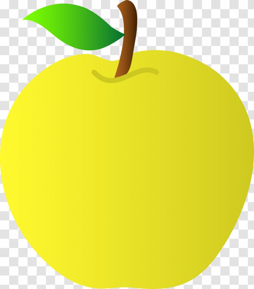 Apple Yellow Pear Clip Art - Orange - Pictures Transparent PNG