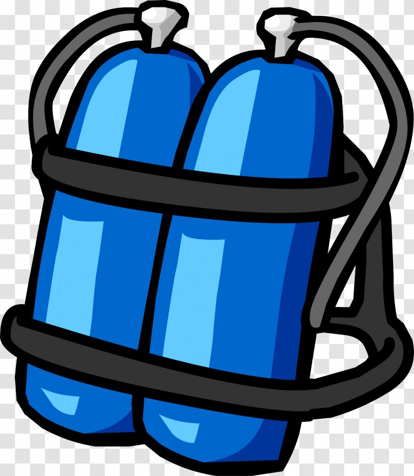 Club Penguin Oxygen Tank Underwater Diving Clip Art - Grapefruit Transparent PNG