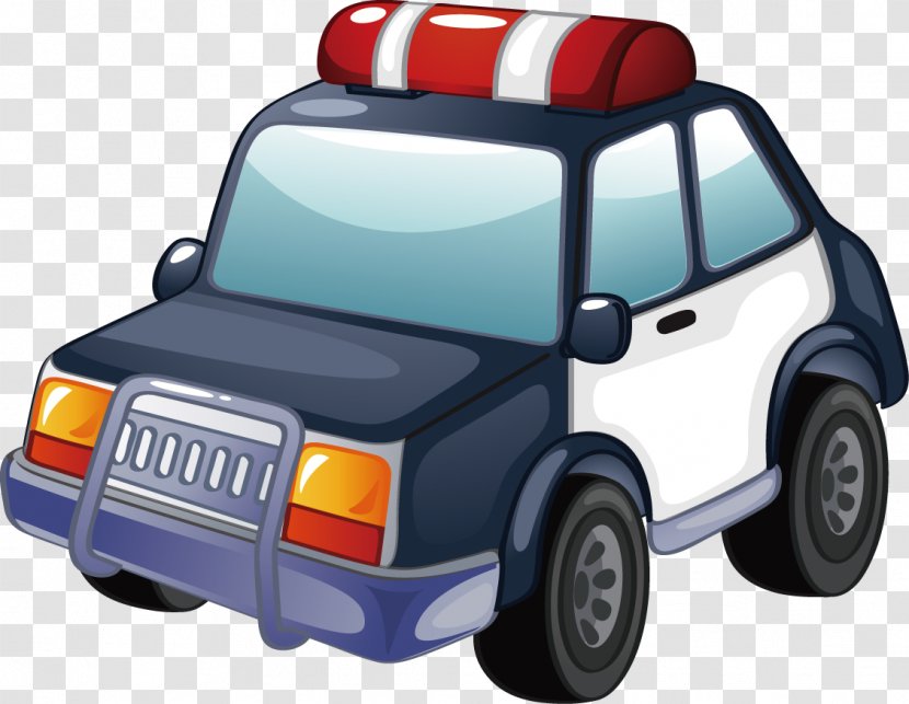 Police Car Vector Graphics Officer - Technology - Cartoon Cop Transparent PNG