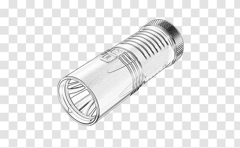 Product Design Cylinder - Hardware Accessory - Flashlight Transparent PNG